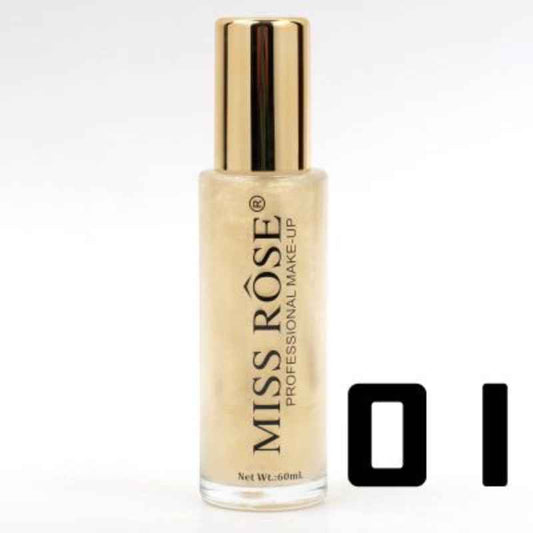 Miss Rose Body Shimmer Mist for Effortless Radiance and a Stunning Glow