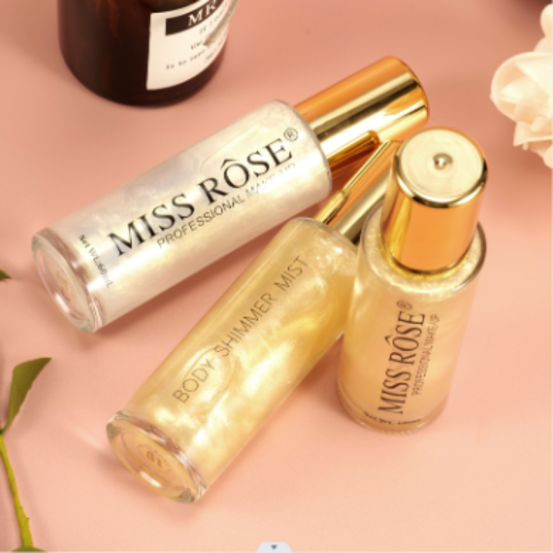 Miss Rose Body Shimmer Mist for Effortless Radiance and a Stunning Glow