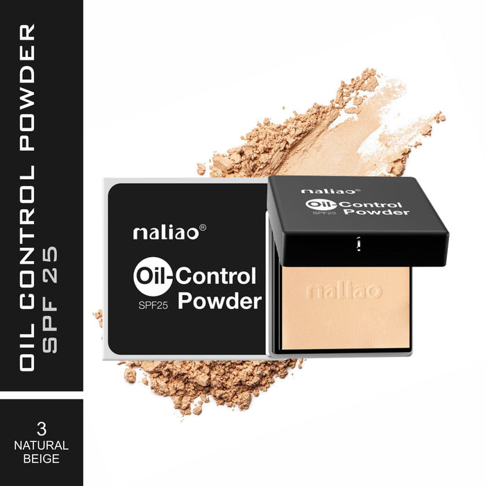 Maliao Oil-Control Powder SPF 25 for Shine-Free Perfection and Sun Protection - MAT Beauty