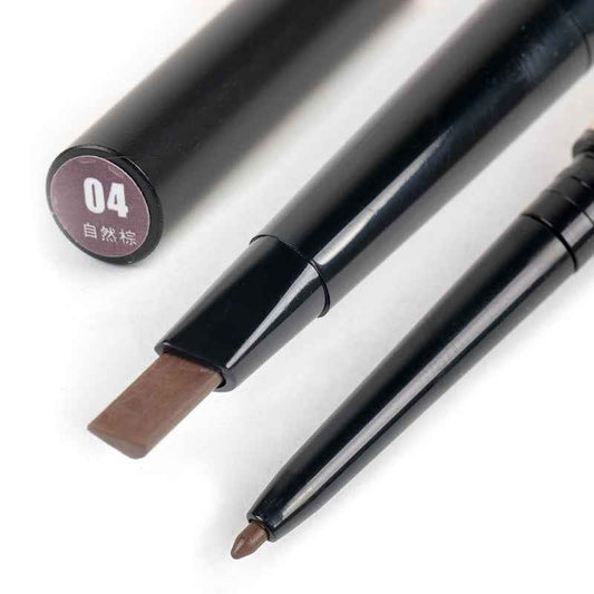 Miss Rose Eyebrow Pencil - Gold Double-End Tool for Perfectly Shaped Brows