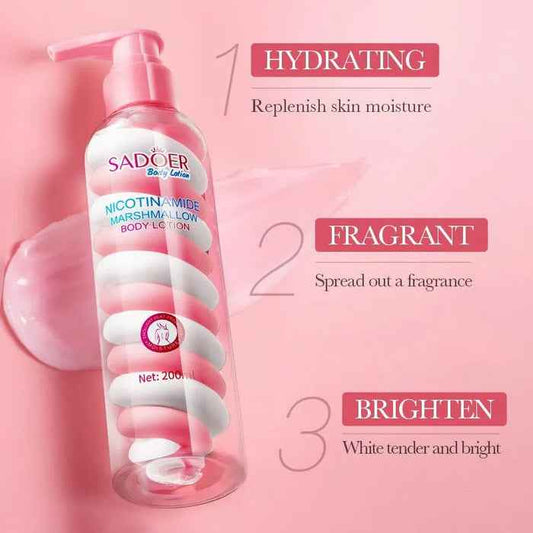 Sadoer Body Lotion Body Creams Moisturizing Skin Care Improve The Skin Dry And Rough Whitening Cream 200ml SD45224