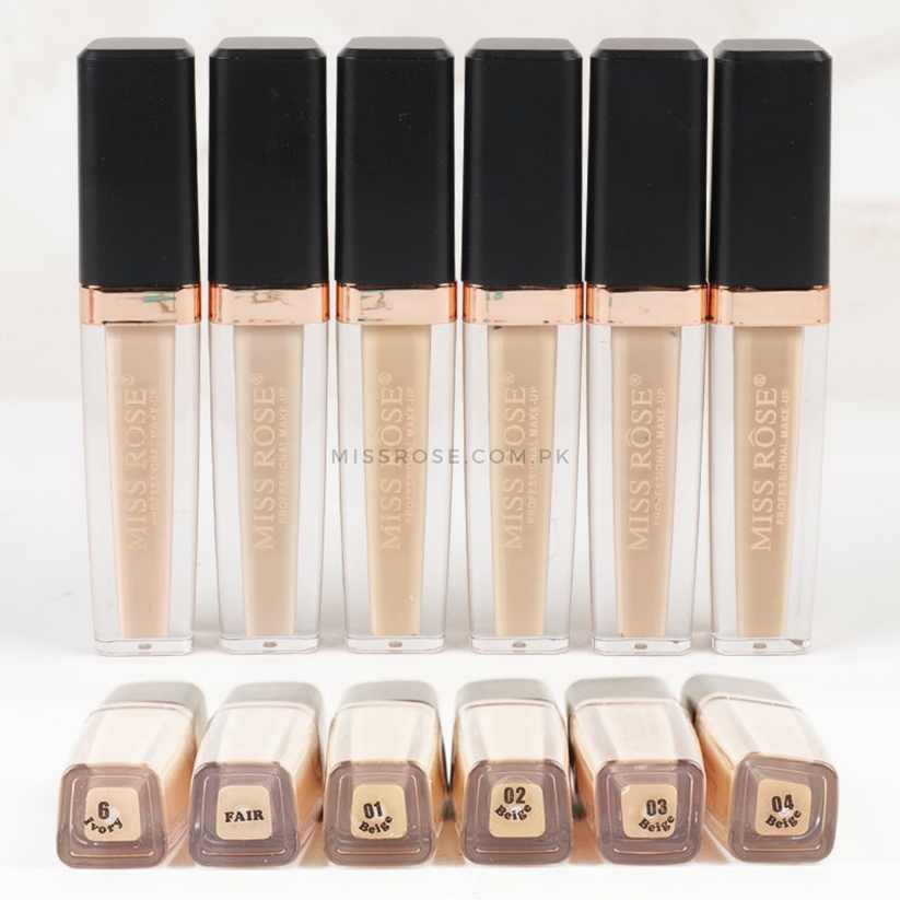Miss Rose Square Liquid Concealer for Flawless Coverage and Radiant Skin