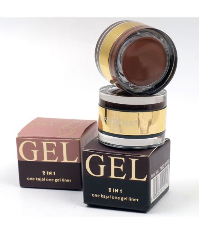 Miss Rose Kajal Gel Liner 2 in 1 for Stunning Eye Makeup - MAT Beauty