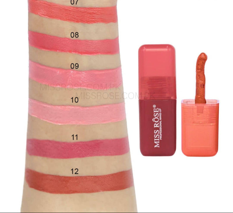 Miss Rose Blush Lipstick Filter for Flawless Skin and Luscious Lips - MAT Beauty