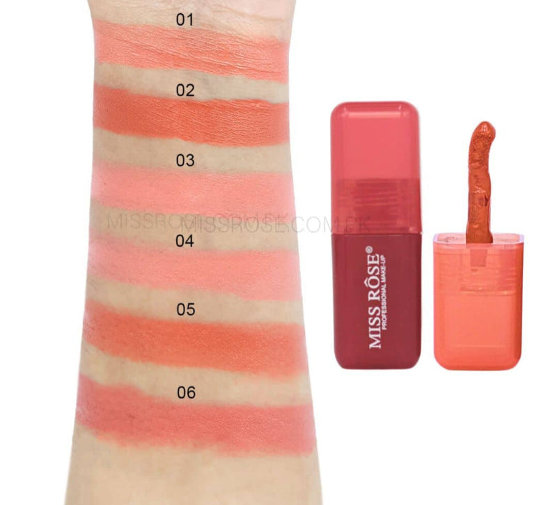 Miss Rose Blush Lipstick Filter for Flawless Skin and Luscious Lips - MAT Beauty