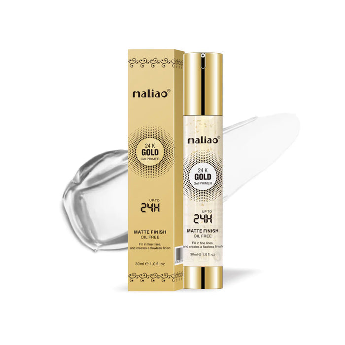 Maliao Gold 24H Gel Primer - Matte Finish Oil Free for Long-lasting Wear - MAT Beauty
