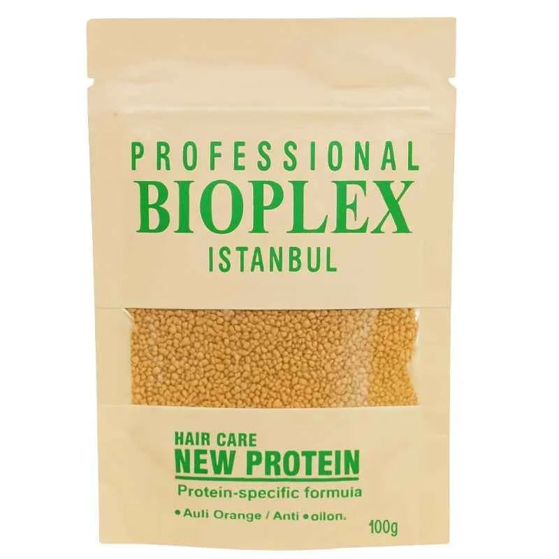 Bioplex Hair Protein Treatment No Damaged Hair For Bleaching and Coloring Golden Protein Balls - Create Beautiful Blonde Hair