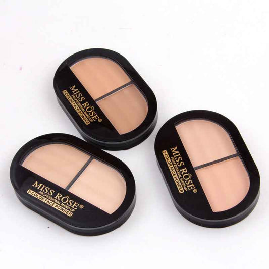 MISS ROSE Face Powder - 2 Color Selection for Flawless Skin