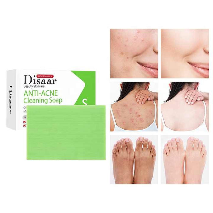 Disaar Tea Tree Oil Soap Anti-Acne Cleaning Soap 100g - MAT Beauty