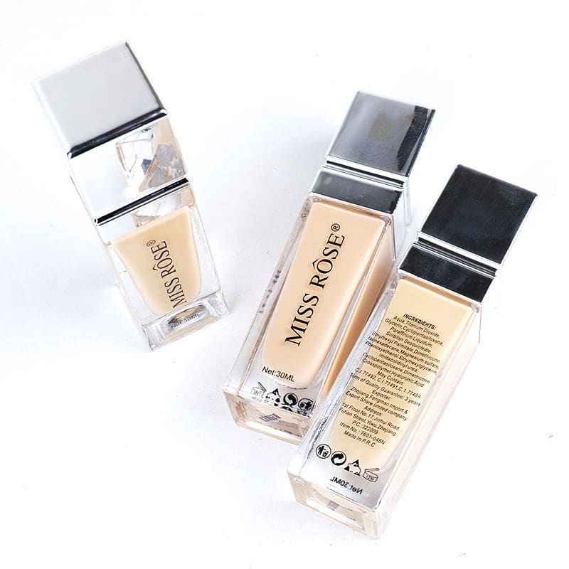 Miss Rose Liquid Silk Foundation for Flawless Skin Finish