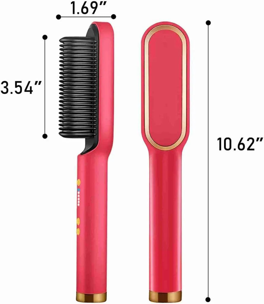 Straight Comb Hair Straightener – Fast Heating, Temperature Control, Anti-Scald