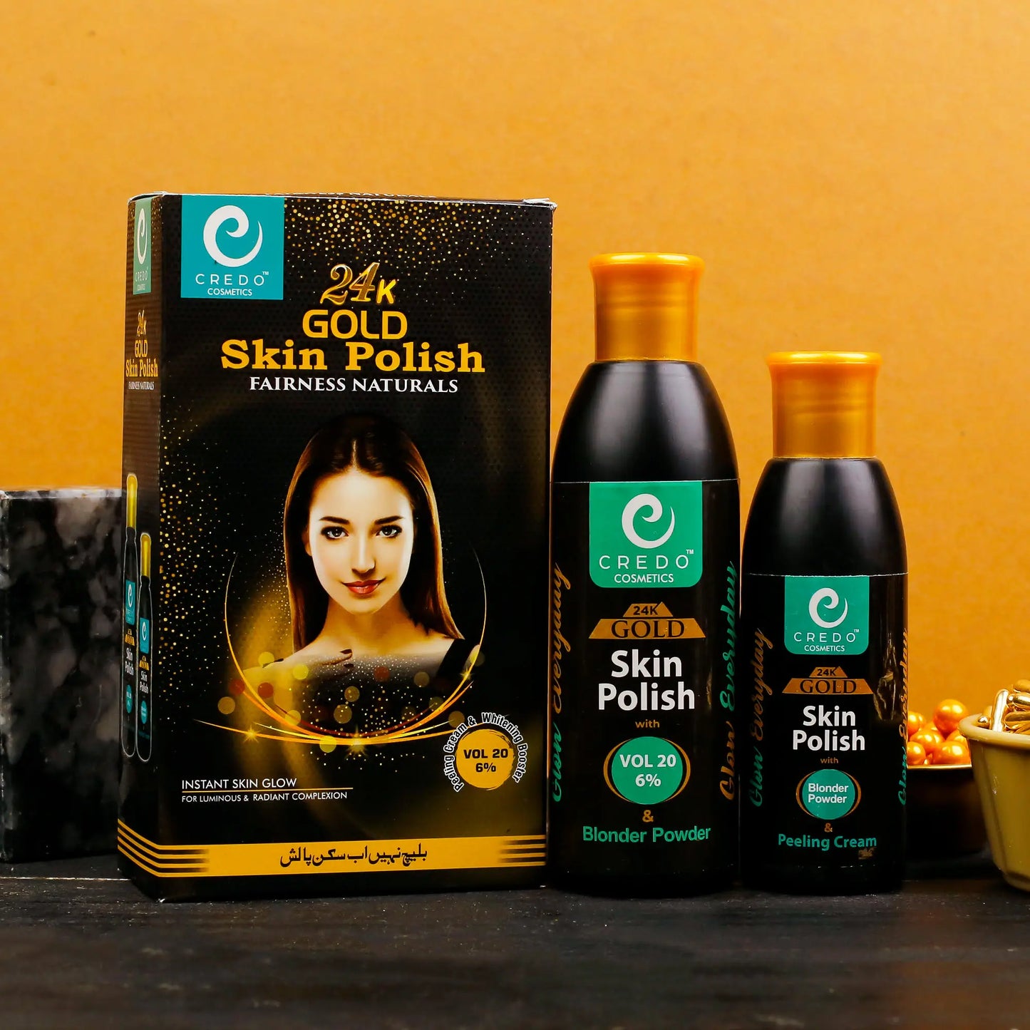 24K Gold Whitening Bundle for Radiant Skin - MAT Beauty