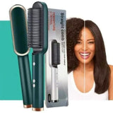 Straight Comb Hair Straightener – Fast Heating, Temperature Control, Anti-Scald
