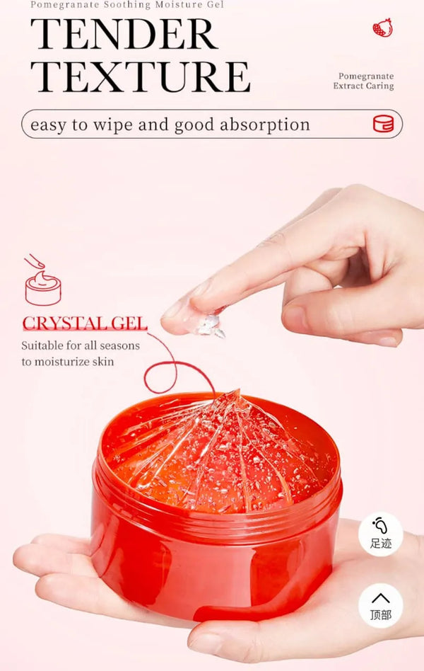 SADOER Pomegranate Moisture Gel 99% Nourishing Soft Skin & Soothing 300ml - MAT Beauty