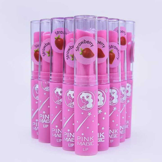 Pink Magic Color-Changing Lip Balm – Long-Lasting Moisturizing Tint for a Natural Pink Glow – Lightweight & Non-Sticky Lip Care