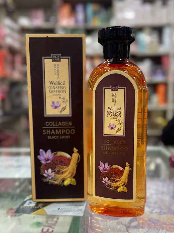 Wellice Ginseng Collagen Shampoo for Soothing & Nourishing Hair Care