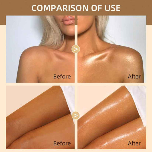 Missrose Body Shimmer Mist - Radiant Glow and Hydration for All Skin Types