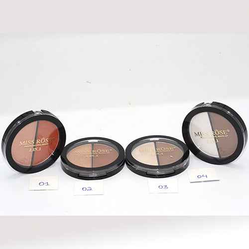 Miss Rose Contour Highlighter 2 In 1 for Flawless Makeup Application