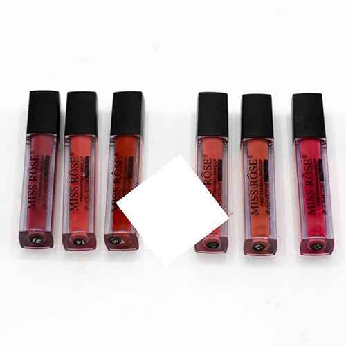 MISS ROSE Liquid Matte Lip Gloss Set of 6