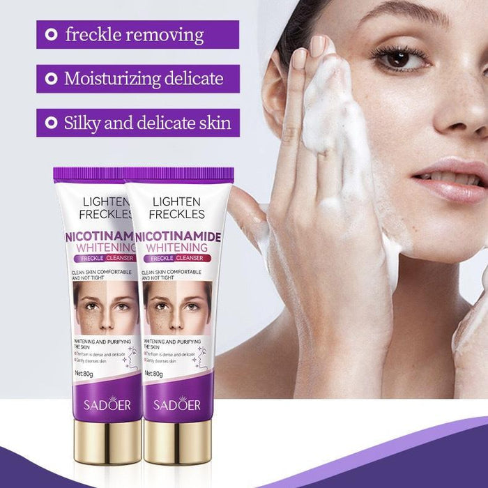 SADOER Nicotinamide Cleanser for Glowing Skin & Freckle Fade 80g - MAT Beauty