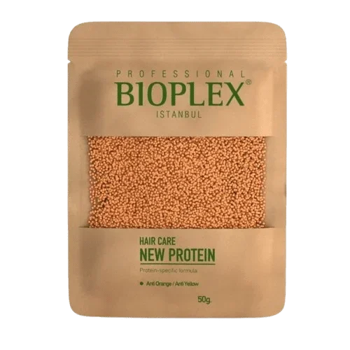 Bioplex Hair Protein Treatment No Damaged Hair For Bleaching and Coloring Golden Protein Balls - Create Beautiful Blonde Hair