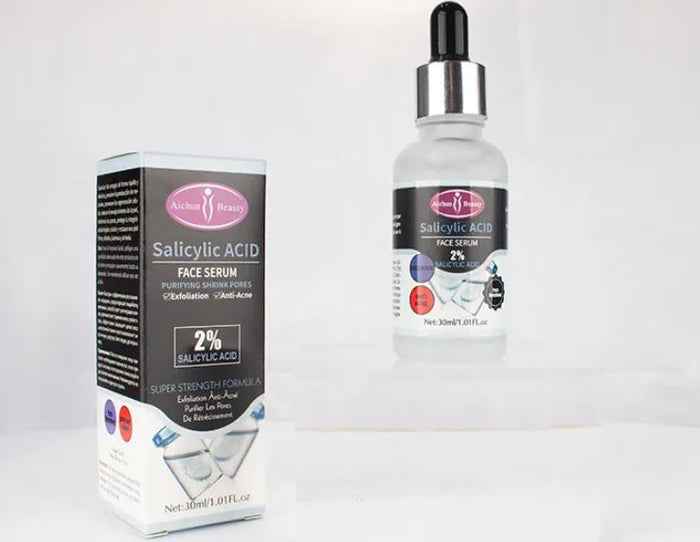 AICHUN BEAUTY Salicylic Acid Face Serum for Purifying, Shrink Pores, Exfoliation, Anti-Acne Skin Care 30ml