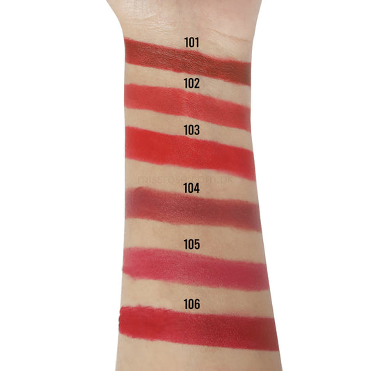 Miss Rose Infinite Stripes Matte Lipstick - Long-lasting Miss Rose Matte Lipstick for Vibrant Color - MAT Beauty
