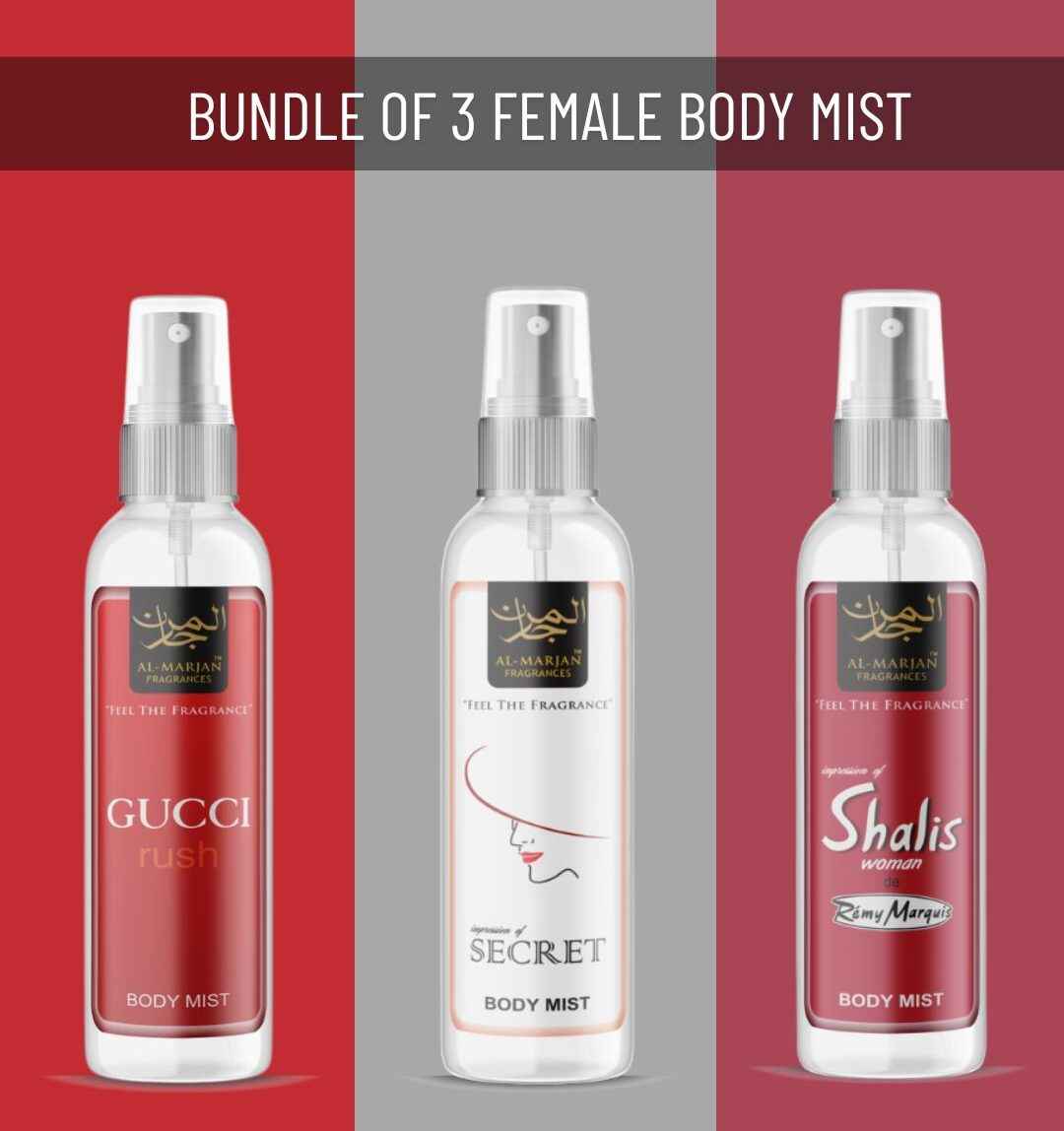 Summer Offer on Female Body Mist Bundle for Refreshing Fragrance