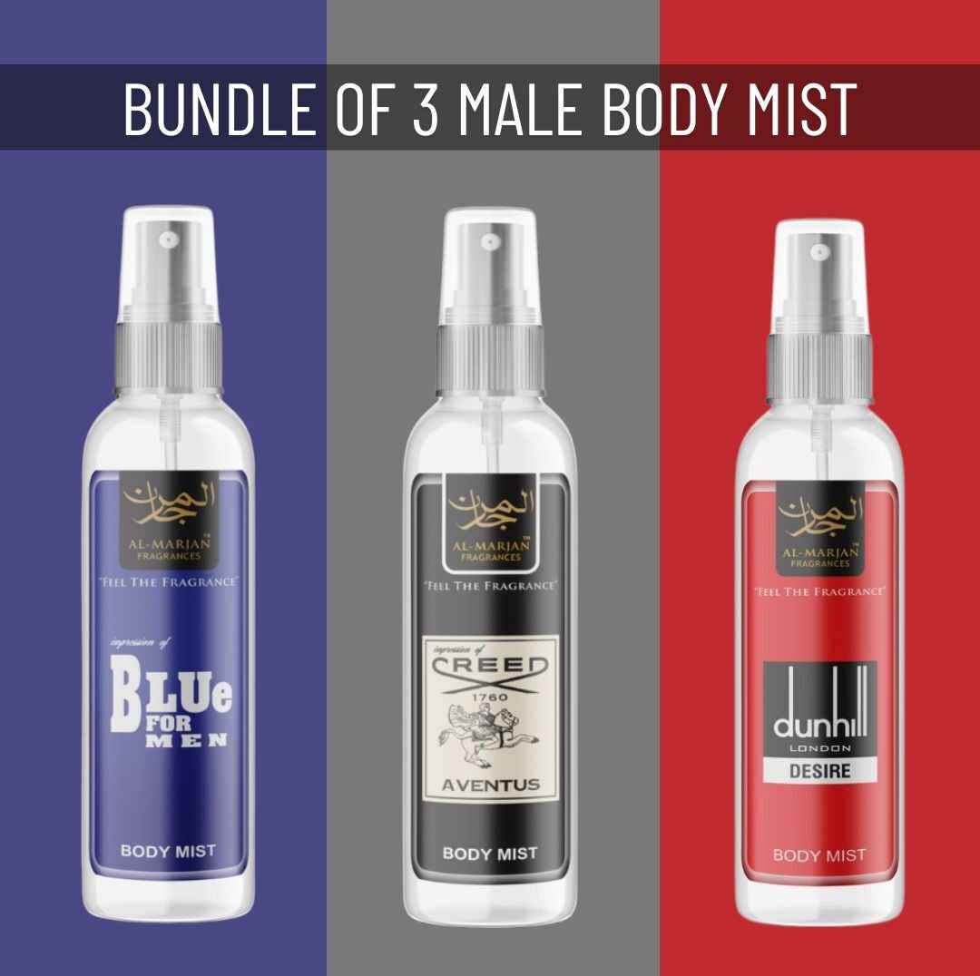 Summer Body Mist Bundle for Men - Refreshing Fragrance Collection