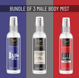 Summer Body Mist Bundle for Men - Refreshing Fragrance Collection - MAT Beauty