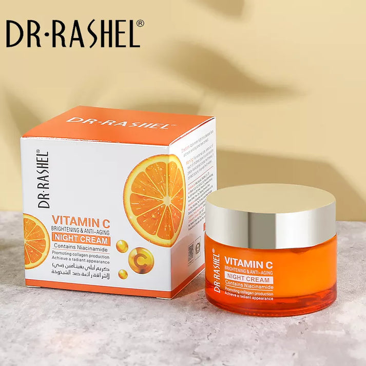Dr Rashel Vitamin C Night Cream for Revitalized Skin and Youthful Glow - MAT Beauty