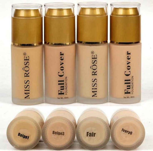 Miss Rose Foundation for Flawless Skin - Full Cover Makeup Solution
