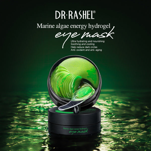 DR RASHEL Marine Algae Collagen Eye Patches - Moisturizing Anti-Wrinkle Seaweed Mask - MAT Beauty