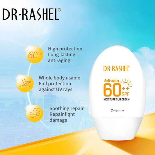 DR RASHEL Sunscreen Anti Aging - Water and Sweat-Resistant Moisture Sun Cream