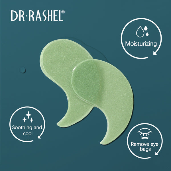 DR RASHEL Marine Algae Collagen Eye Patches - Moisturizing Anti-Wrinkle Seaweed Mask - MAT Beauty