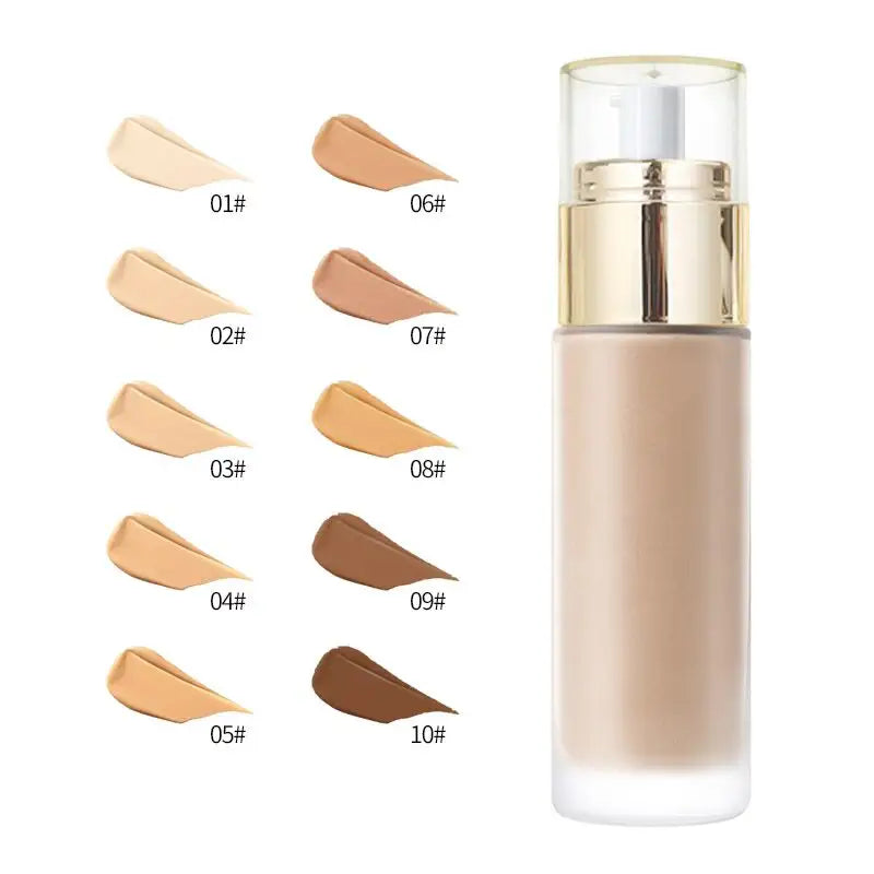 Cool Betty Moist Skin Foundation - Perfect Cover Protected Makeup - MAT Beauty