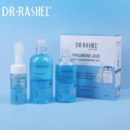 Dr Rashel Hyaluronic Acid Skin Care Set for Intense Hydration and Plump Skin - MAT Beauty