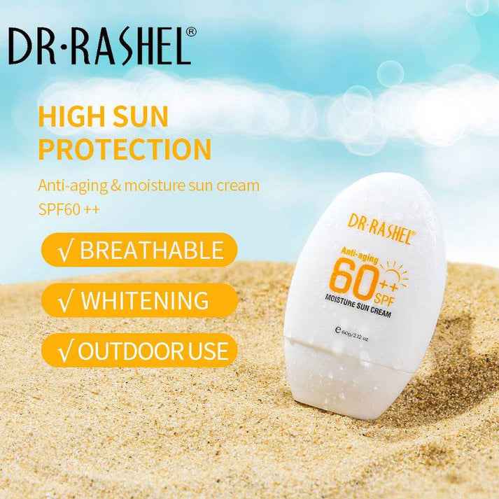 DR RASHEL Sunscreen Anti Aging - Water and Sweat-Resistant Moisture Sun Cream