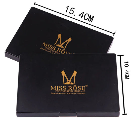 Miss Rose Concealer Palette - 15 Colors Cream Contour and Makeup Set - MAT Beauty