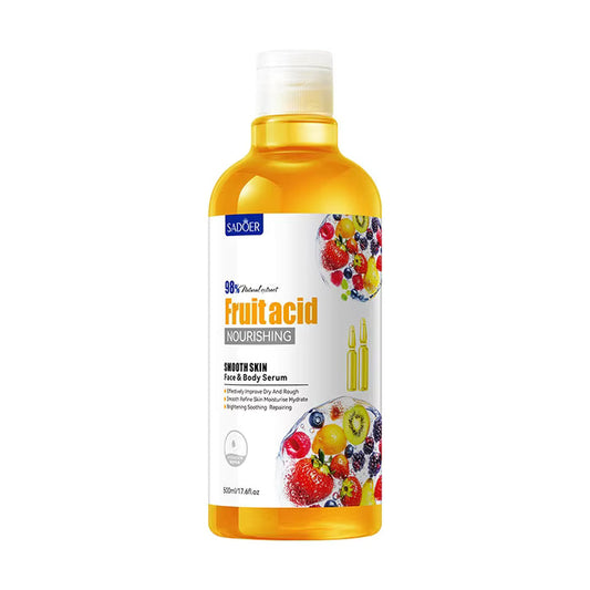 SADOER Fruit Acid Serum for Smooth Skin - 500ml Face & Body Solution - MAT Beauty