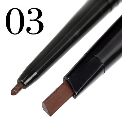 Miss Rose Eyebrow Pencil - Gold Double-End Tool for Perfectly Shaped Brows - MAT Beauty