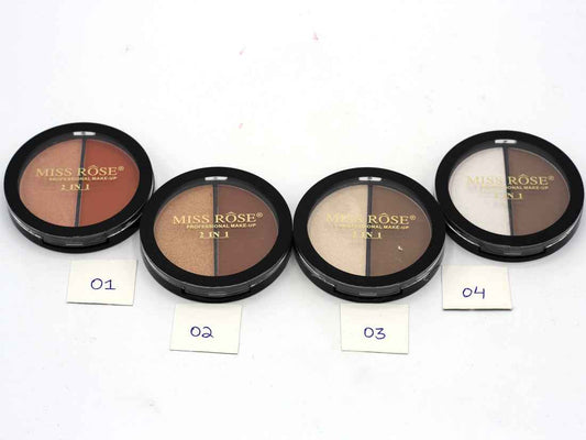Miss Rose Contour Highlighter 2 In 1 for Flawless Makeup Application