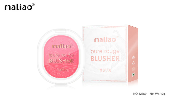 Maliao Pure Rouge Blusher for Radiant Complexion and Long-lasting Color - MAT Beauty