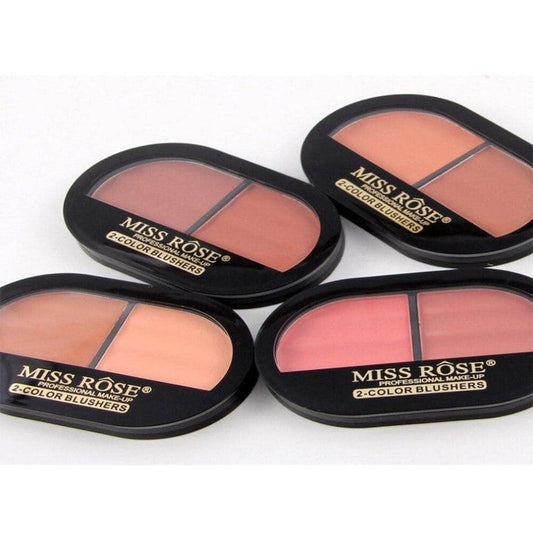 Miss Rose Blusher Palette for Radiant Cheeks and Flawless Glow - MAT Beauty