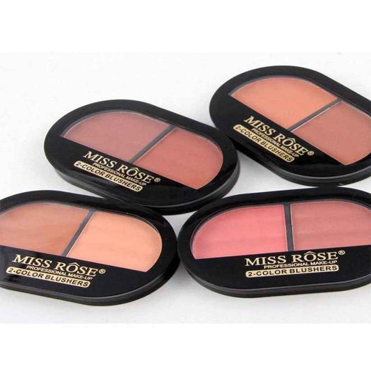 Miss Rose Blusher Palette for Radiant Cheeks and Flawless Glow