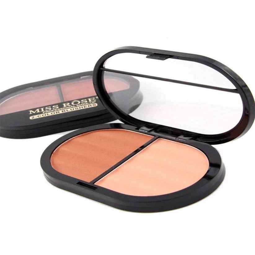 Miss Rose Blusher Palette for Radiant Cheeks and Flawless Glow