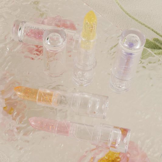 Miss Rose Glitter Jelly Balm for Luminous and Hydrated Lips - MAT Beauty