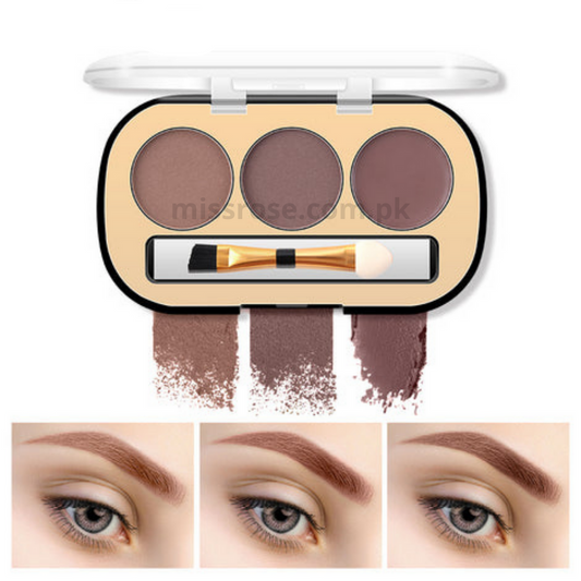 Miss Rose Eyebrow Powder in 3 Colors for Perfectly Defined Brows - MAT Beauty