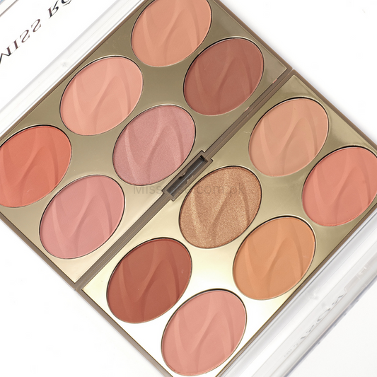 Miss Rose Face Kit - 6 Color Set for a Flawless Makeup Finish - MAT Beauty