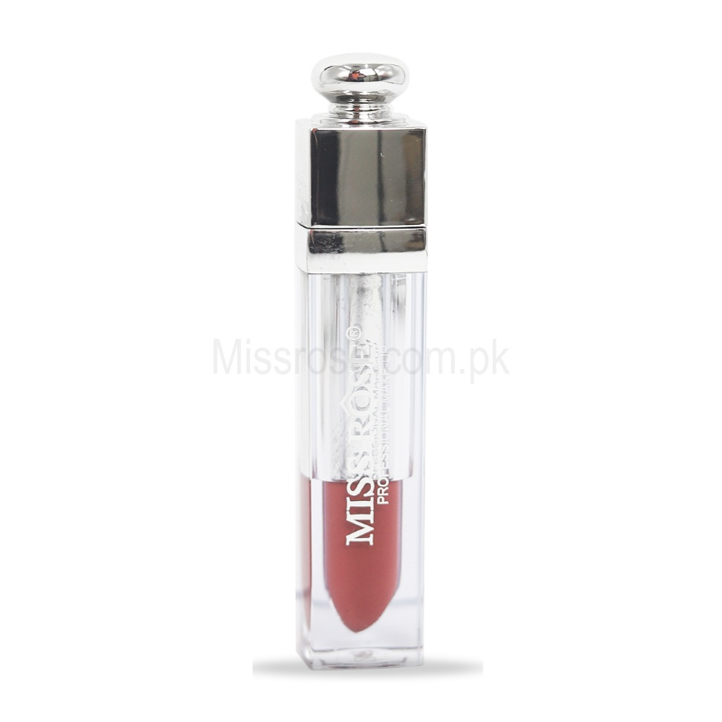 Pack of 8 Miss Rose Matte Lip Gloss - Silver Angelic Finish - MAT Beauty